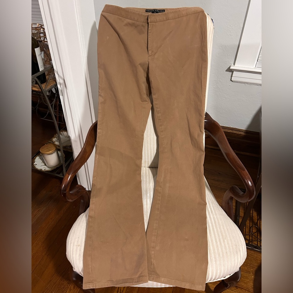 Ralph Lauren stretch Tan Chinos size 8